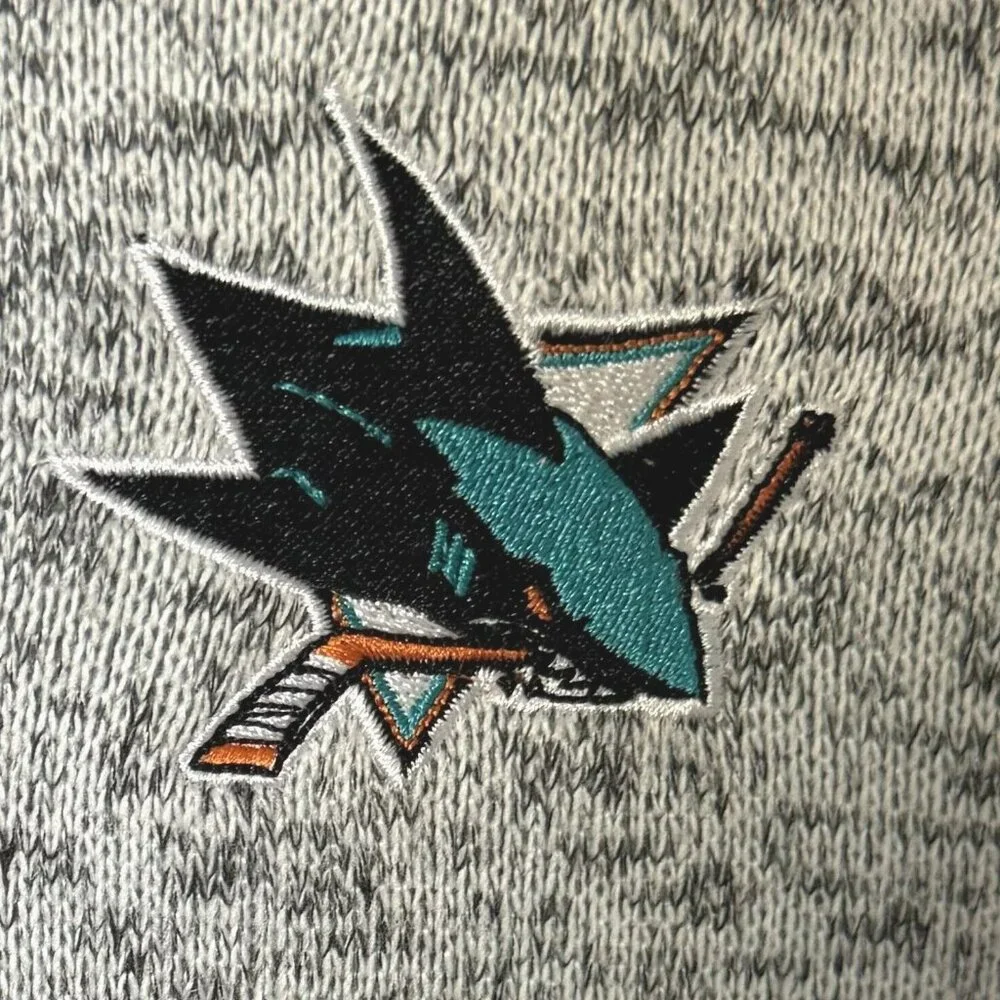 NEW NHL San Jose Sharks Women's Fleece Sweatshirt Fan Apparel - Picture 7 of 11